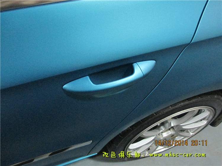 大眾CC全車改色貼膜 車身改顏色 改色膜是首選 深圳車衣裳出品