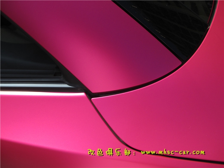 奔馳SLK改顏色 全車改色貼膜 深圳車衣裳膜幻色彩出品