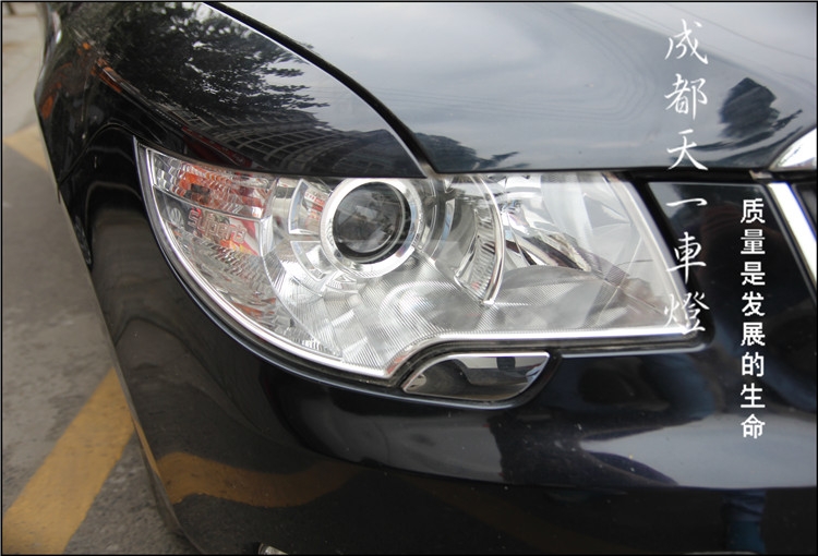 成都斯柯達(dá)昊銳改車(chē)燈|昊銳車(chē)燈改裝升級(jí)雙光透鏡氙氣燈