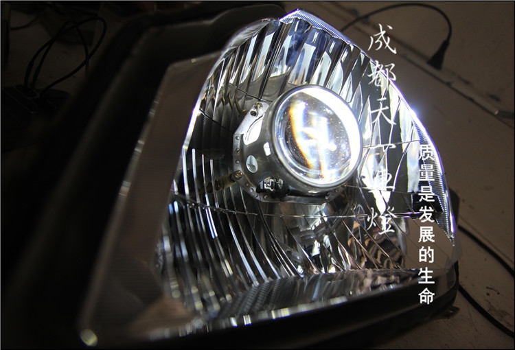 成都豐田霸道普拉多改車燈|車燈改裝升級雙光透鏡氙氣燈總成