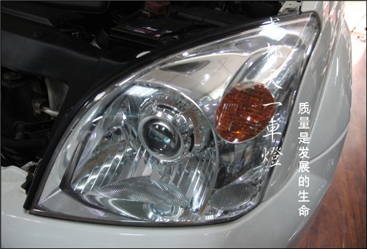 成都豐田霸道普拉多改車燈|車燈改裝升級雙光透鏡氙氣燈總成