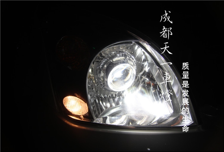 成都豐田霸道普拉多改車燈|車燈改裝升級雙光透鏡氙氣燈總成