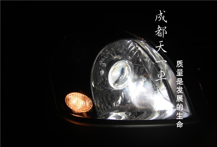 成都豐田霸道普拉多改車燈|車燈改裝升級雙光透鏡氙氣燈總成