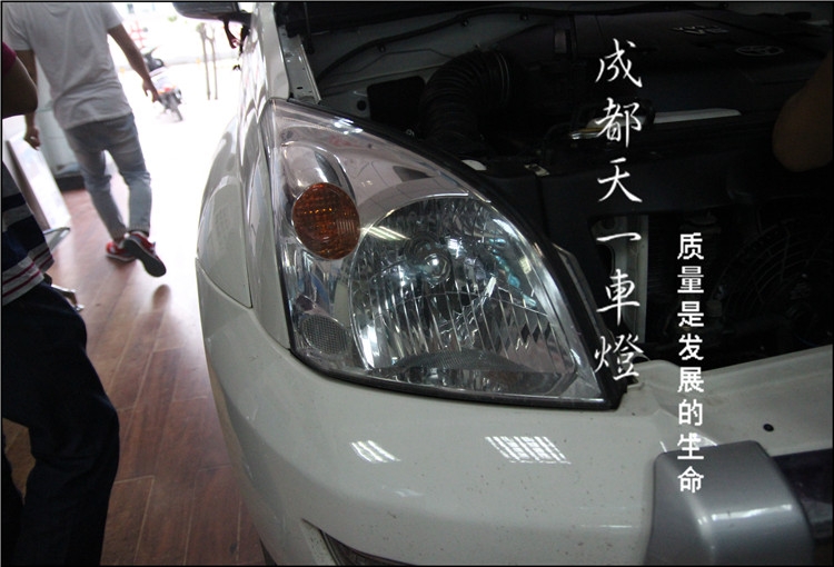 成都豐田霸道普拉多改車燈|車燈改裝升級雙光透鏡氙氣燈總成