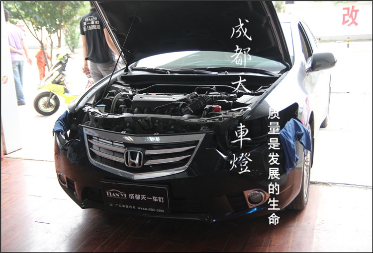 成都本田思鉑睿改車燈|思鉑睿車燈改裝升級(jí)海拉雙光透鏡日行燈總成