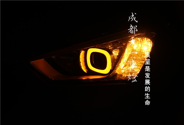 成都全新勝達(dá)車燈改裝雙光透鏡氙氣燈總成|成都勝達(dá)改車燈