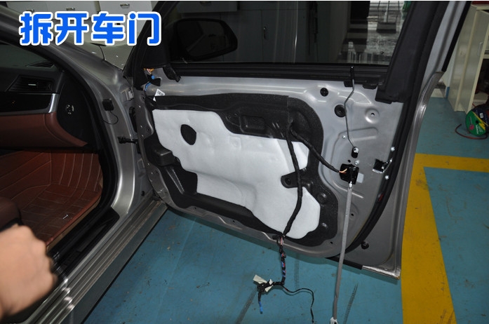 昆明寶馬520汽車音響勁浪165F3 喜力士B2改裝