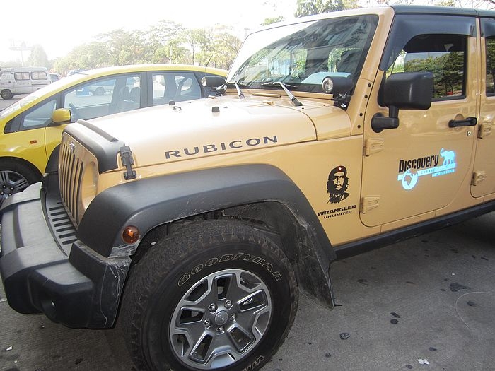 佛山途歌汽車(chē)影音：Jeep 牧馬人音響改裝（9）