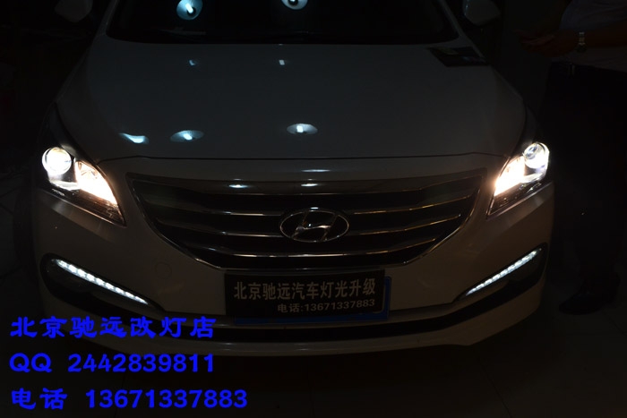 北京馳遠(yuǎn)改燈訂制 現(xiàn)代名圖改裝德國海拉五代透鏡