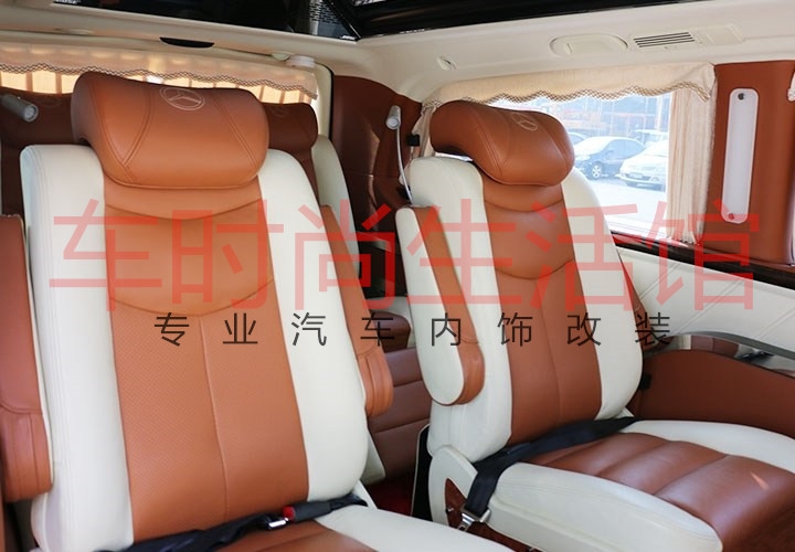 奔馳 維達(dá)萊斯房車內(nèi)飾改裝案例圖片