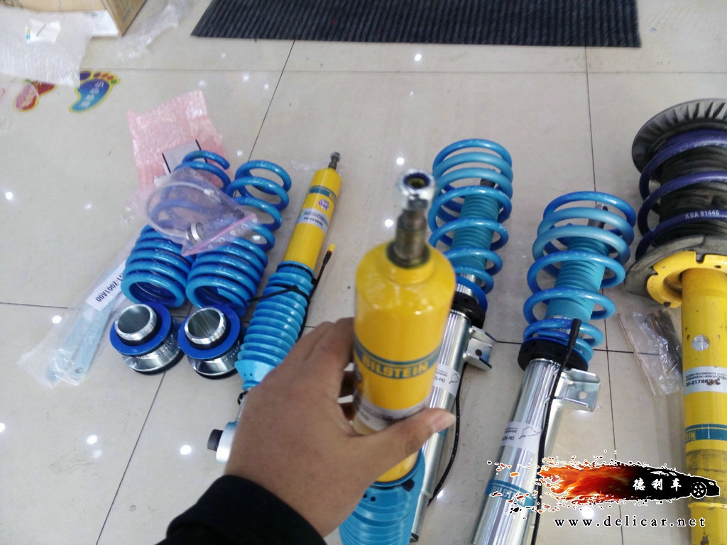 大連改裝寶馬3系改裝bilsetin 電調(diào)避震 AP9040完工