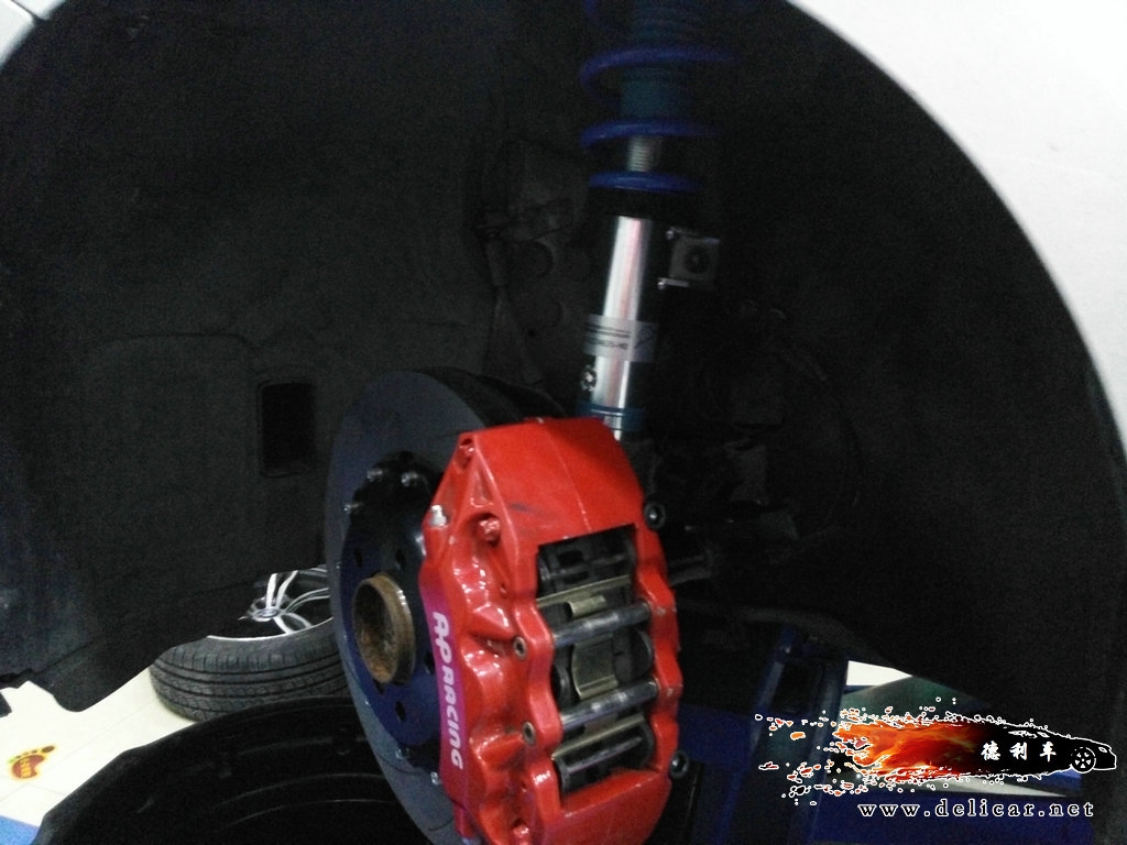 大連改裝寶馬3系改裝bilsetin 電調(diào)避震 AP9040完工