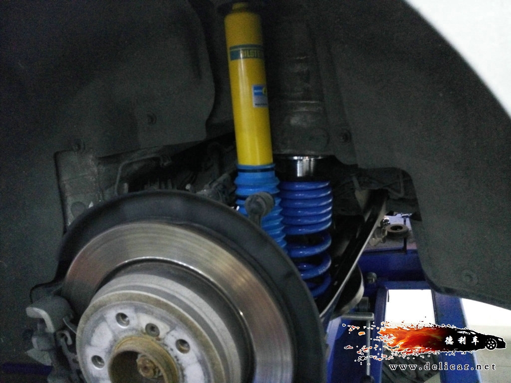 大連改裝寶馬3系改裝bilsetin 電調(diào)避震 AP9040完工