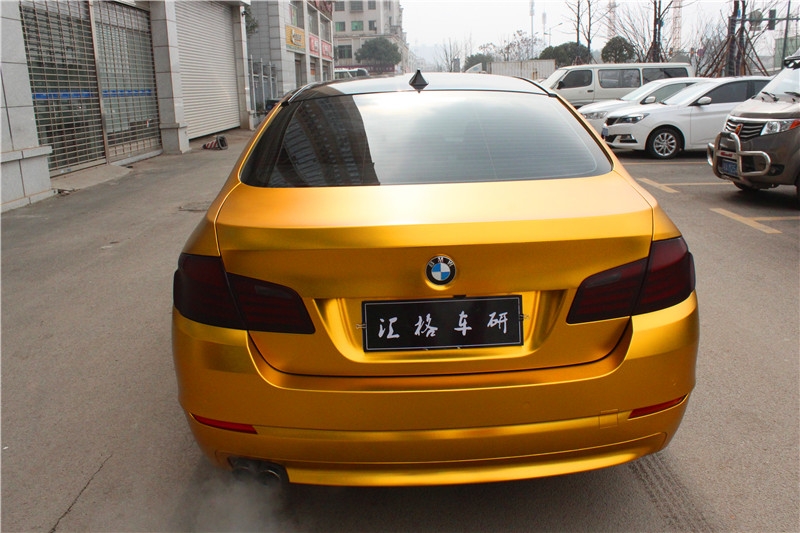 進口STM啞光電鍍膜BMW全車STM啞光電鍍金 長沙啞光電鍍改色貼膜