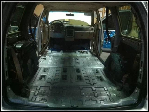 新車下地，GL8改裝音響全車隔音 徐州好聲音汽車音響改裝