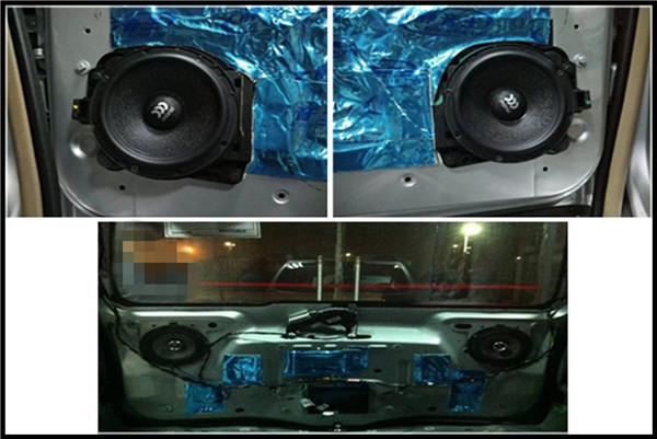 新車下地，GL8改裝音響全車隔音 徐州好聲音汽車音響改裝