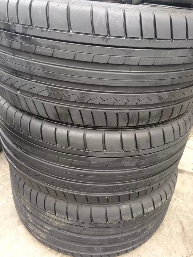E系，奔馳18寸 AMG 到貨：新車拆。帶鄧祿普MAXX GT 輪胎