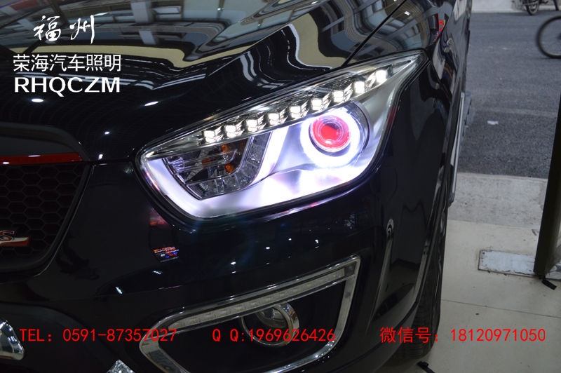 福州改燈，奔騰車燈改裝海拉、Q5透鏡，氙氣燈，歐司朗、飛利浦燈泡
