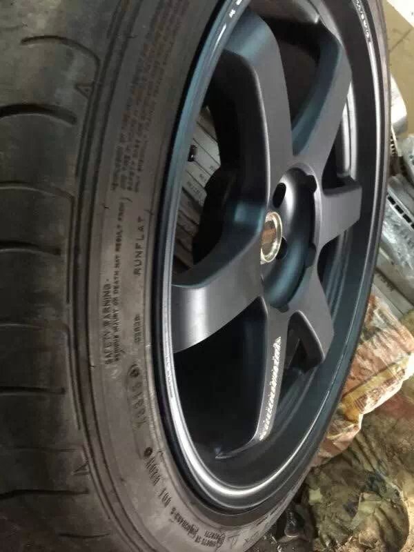 GTR 、裝TE37