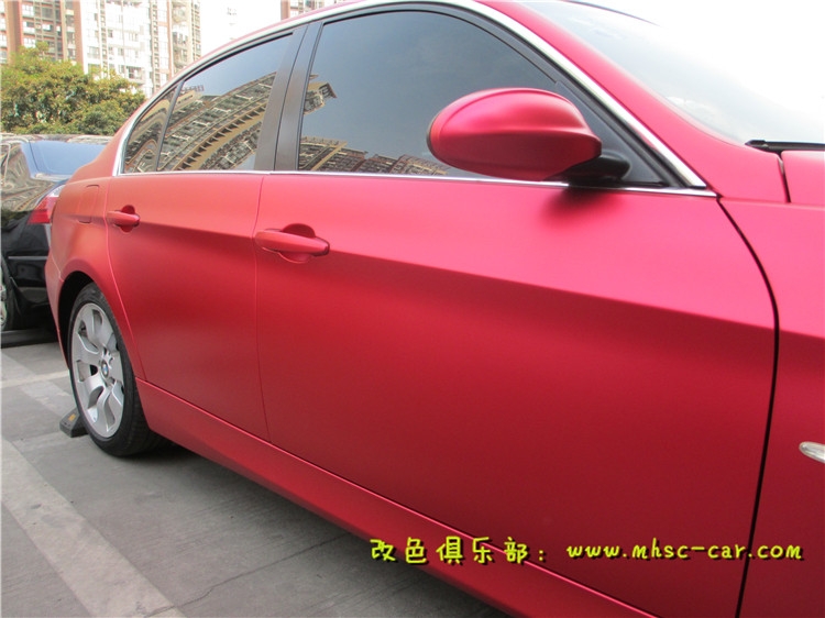 寶馬3系車身改顏色 全車改色貼膜 深圳實體店出品