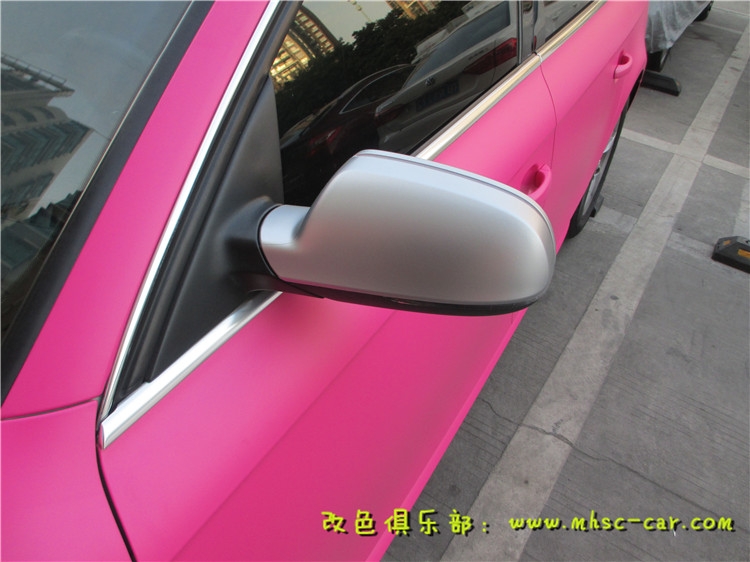 奧迪A4L全車改色貼膜 深圳汽車貼膜改顏色
