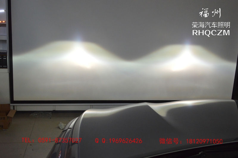 索八車(chē)燈震撼升級(jí)，福州榮海照明，福州改車(chē)燈氙氣燈，大燈總成，車(chē)燈改裝
