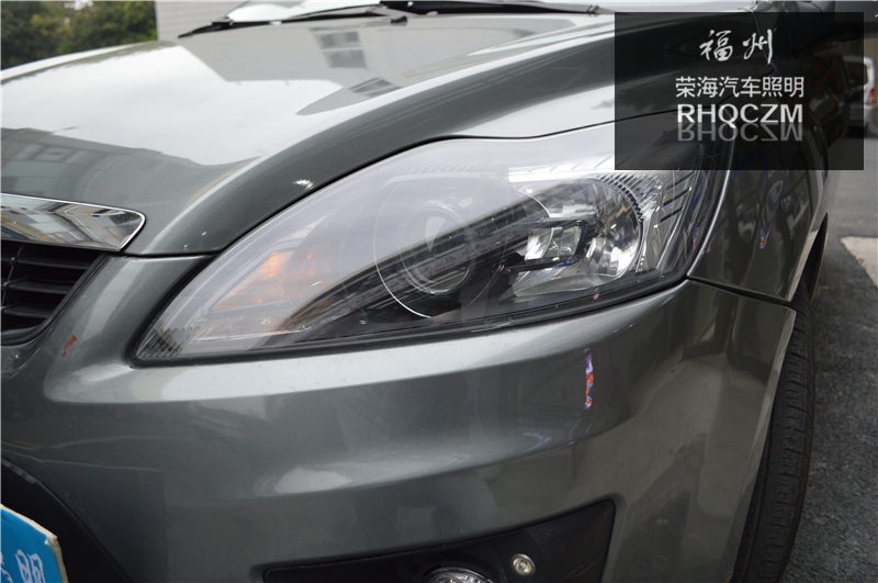 福州改燈，福克斯燈光改裝升級(jí)天使眼惡魔眼改裝