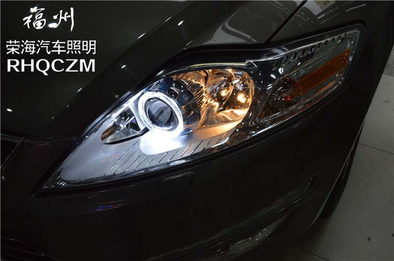福特致勝車燈升級，福州改燈，海拉透鏡，歐司朗燈泡