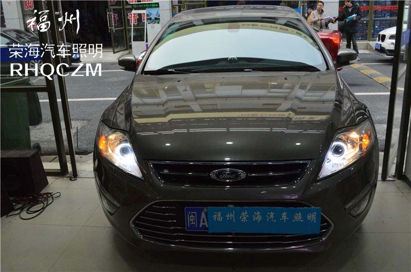 福特致勝車燈升級，福州改燈，海拉透鏡，歐司朗燈泡