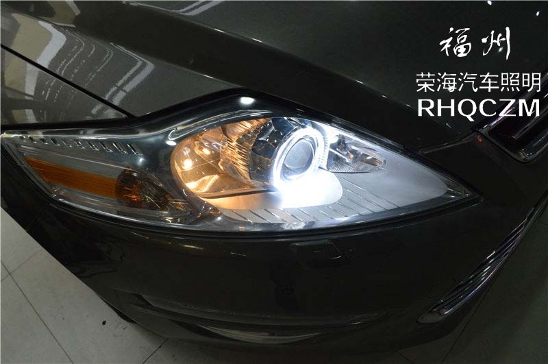 福特致勝車燈升級，福州改燈，海拉透鏡，歐司朗燈泡