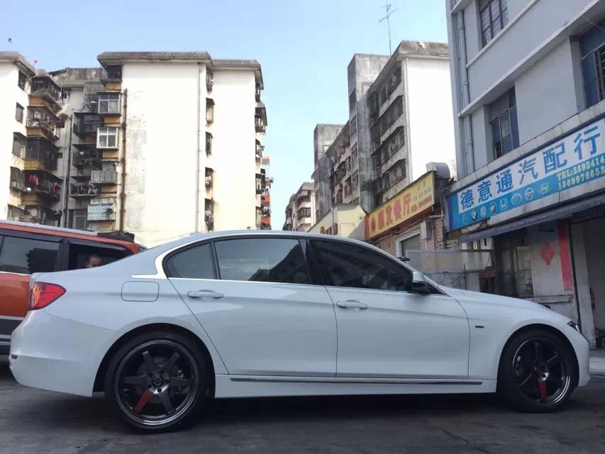 TE37、19寸，裝寶馬