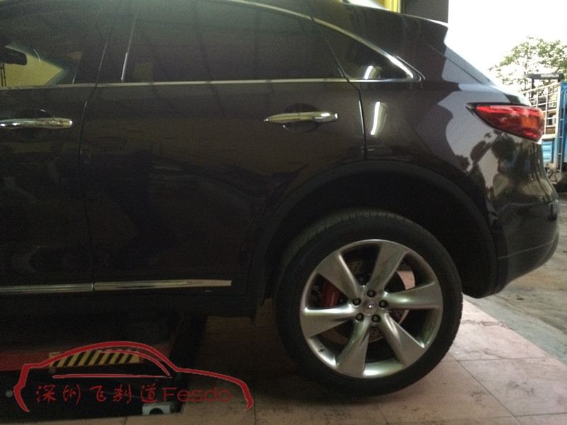 BREMBO 19Z六活塞F50四活塞剎車卡鉗套裝，英菲尼迪QX70改裝案例
