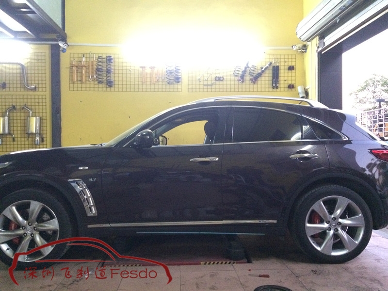 BREMBO 19Z六活塞F50四活塞剎車卡鉗套裝，英菲尼迪QX70改裝案例
