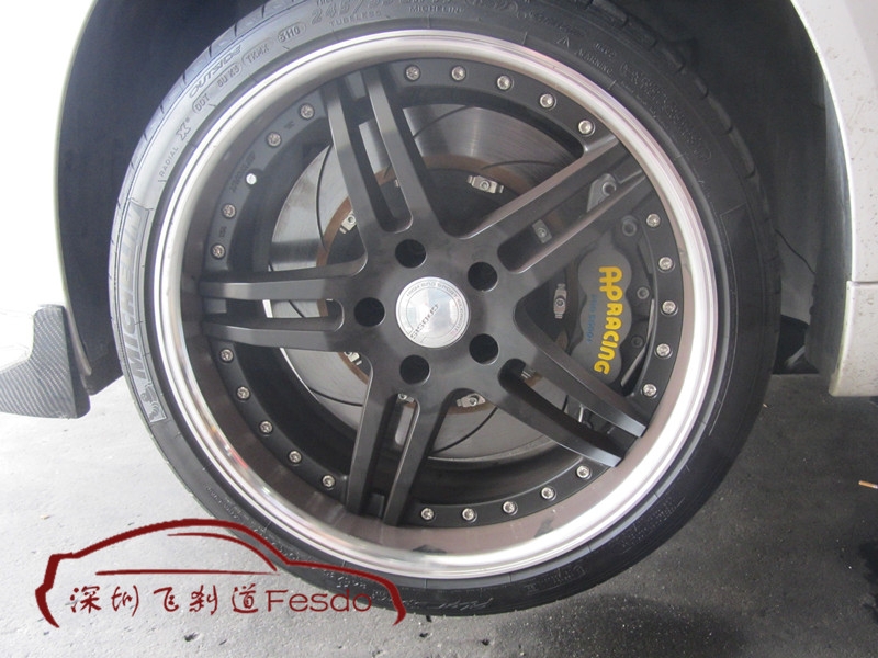 AP5060六活塞剎車卡鉗套裝，寶馬改裝案例