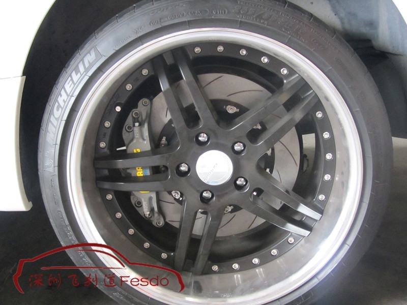 AP5060六活塞剎車卡鉗套裝，寶馬改裝案例