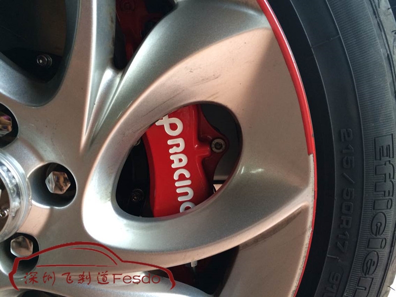 AP5200四活塞剎車套裝，MG6改裝案例