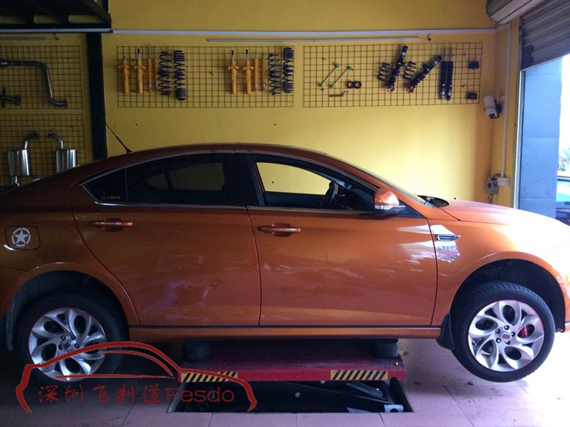 AP5200四活塞剎車套裝，MG6改裝案例