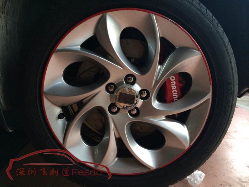 AP5200四活塞剎車套裝，MG6改裝案例