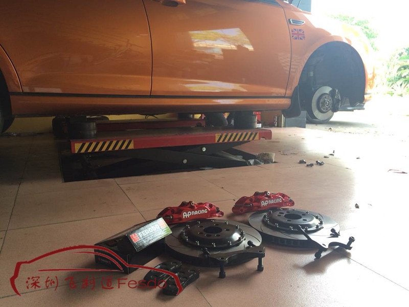 AP5200四活塞剎車套裝，MG6改裝案例