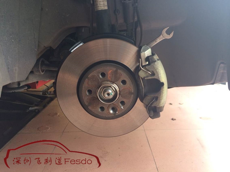 AP5200四活塞剎車套裝，MG6改裝案例