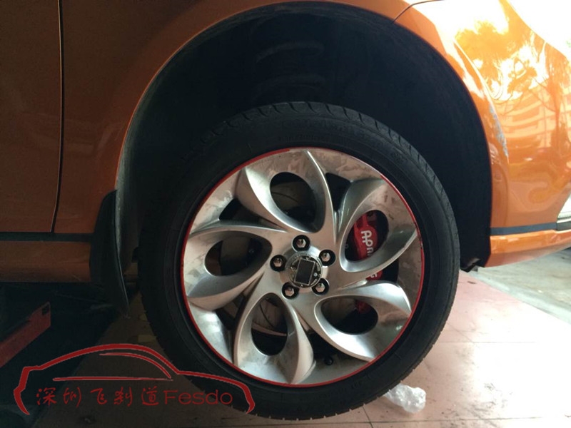 AP5200四活塞剎車套裝，MG6改裝案例