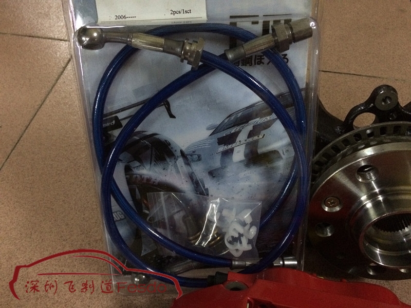 AP7600四活塞剎車(chē)卡鉗，大眾寶來(lái)改裝案例