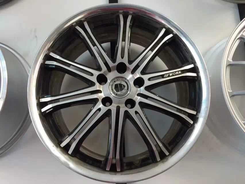 WORK SC1 二手一套，19寸 合裝 日系車。