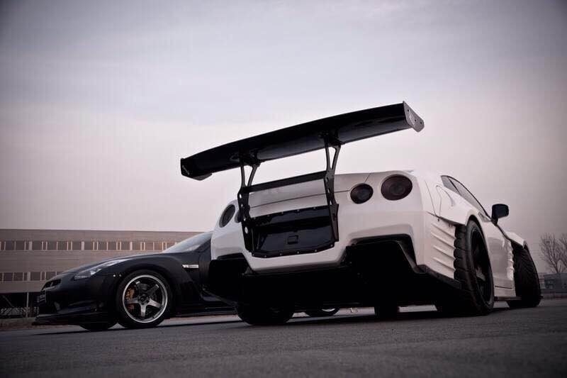 GTR 賽道版大尾翼