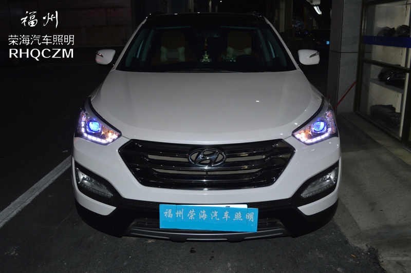 福州榮海照明福州改燈，氙氣燈光導(dǎo)淚眼天使眼惡魔眼，新勝達(dá)升級