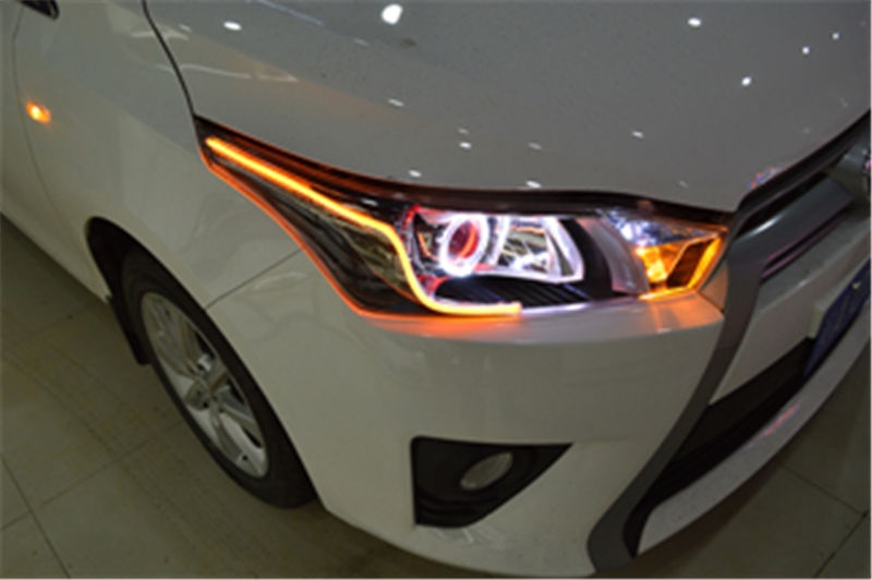 致炫汽車燈光改裝，福州榮海照明，天使眼惡魔眼改裝