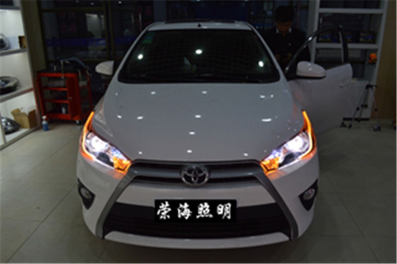 致炫汽車燈光改裝，福州榮海照明，天使眼惡魔眼改裝