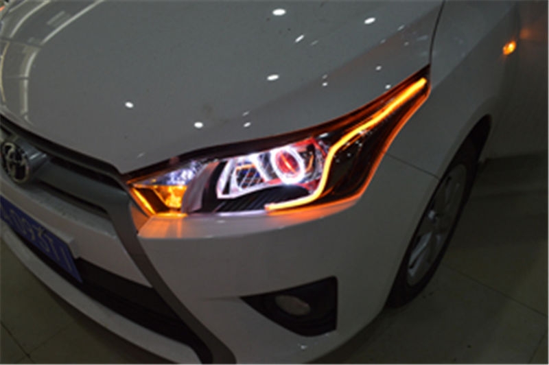 致炫汽車燈光改裝，福州榮海照明，天使眼惡魔眼改裝