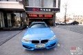 揚(yáng)州改色膜 鐵漢柔情寶馬3系改冰淇淋藍(lán)