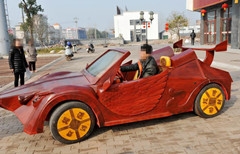 紅木跑車